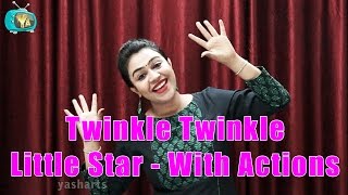 Nursery Rhymes Twinkle Twinkle Little Star Songs with lyrics [upl. by Keil196]