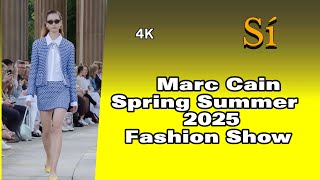 Marc Cain Spring Summer 2025 Fashion Show  4K [upl. by Eilime]