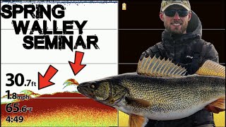 Spring Walleye Fishing  Walleye Workshop [upl. by Georgia]