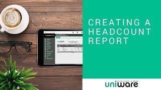 Uniware Systems  Creating a Headcount Report [upl. by Bocyaj]