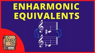 What are Enharmonic Equivalents  📚 Music Dictionary [upl. by Fionnula367]