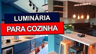 LUMINÁRIA PARA COZINHA Confira 40 modelos de luminárias para cozinha [upl. by Enasus691]