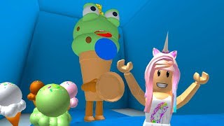 ROBLOX Escape The Evil Ice Cream Obby [upl. by Dragon470]