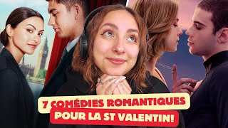 7 comédies romantiques pour la Saint Valentin Netflix Prime video [upl. by Nyrb]