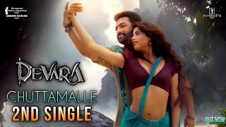 Devara  Chuttamalle Lyrical Song NTR Devara 2nd SongDevara Second Single Koratala SivaAnirudh [upl. by Llewoh]