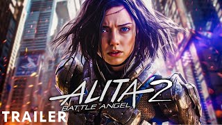 Alita Battle Angel 2 First Trailer 2024 Rosa Salazar Edward Norton  Fan Made [upl. by Ruamaj]