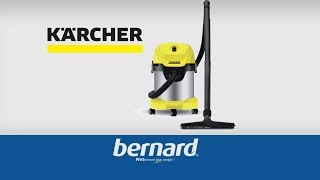 Aspirateur eau et poussière WD3 Premium Kärcher  Bernard [upl. by Vachel]