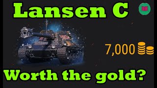 Is the Lansen C worth the gold in 2023 worldoftanks wot [upl. by Haelak]