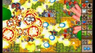 BTD5 Tutorial Bloon Tower Defense 5 Level 200 [upl. by Atinele]