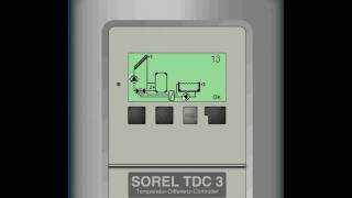 Sorel TDC3 Solar Controller Plumbing Possibilities  Settings [upl. by Kyrstin950]