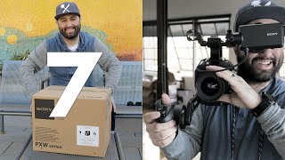 Sony FS7 Unboxing Setup and Footage [upl. by Naujat]