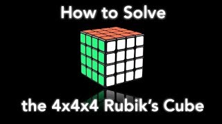 How to Solve the 4x4x4 Rubiks Cube simplest way [upl. by Packston]