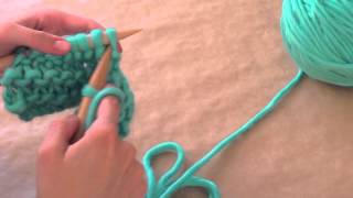 Knitting stitches  How to cast off stitches  We Are Knitters [upl. by Aihsele375]