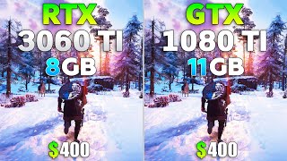 RTX 3060 Ti vs GTX 1080 Ti  Test in 10 Games [upl. by Analle]