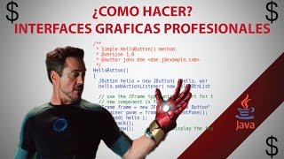 Como Hacer una Interfaz Gráfica Profesional en JAVA con NetBeans [upl. by Enamart]