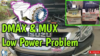 Turbocharger Boost problem P0299 amp P0234 Low Power Isuzu DmaxMUX [upl. by Aitret]