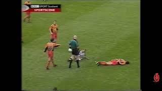 Sun01Sep2002 Aberdeen 0 Thistle 1 Scottish Premier League  game 5 [upl. by Ardnos]