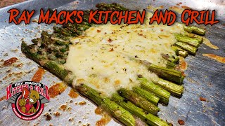 Cheesy Baked Sheet Pan Asparagus Recipe  Asparagus Recipe [upl. by Yrffej]