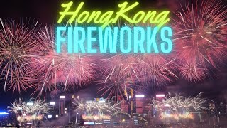 Hong Kong Fireworks 2023 [upl. by Rudd]