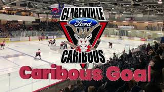 Clarenville Caribous 202324 AESHL Goal Horn Official [upl. by Ademla]