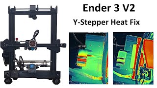 Ender 3 V2  The Reason Why Your YStepper Motor is Crazy Hot and How to Fix It without VREF Tweaks [upl. by Vullo955]