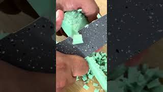 Slicing Soap Bar with Layers Satisfying ASMR Soap Cutting [upl. by Muncey]