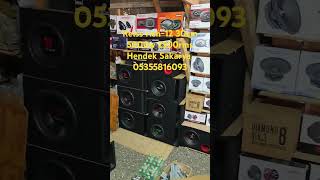 Reiss rıch12 30cm 5000w 2500rms Mahzen Sound Hendek Sakarya 05355816093 [upl. by Housum]