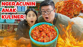 2 FOOD VLOGGER TAKLUKKAN SAMBAL GEPREK PALING BERBAHAYA PERUT AUTO MULESS [upl. by Niliak443]