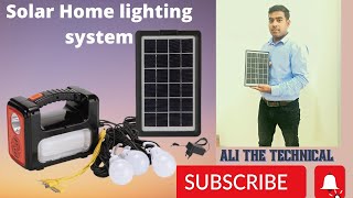 Solar Home Lighting System  Mini Solar System [upl. by Nunciata]