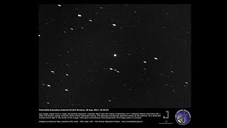 Potentially Hazardous Asteroid 3122 Florence a movie 30 Aug 2017 [upl. by Eldnar]