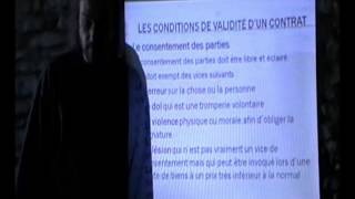 Condition de validité des contrats [upl. by Guyon]