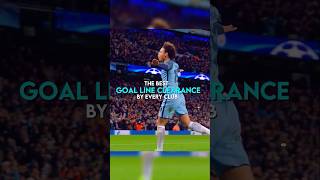 The best goal line clearance by every club  part 1 shorts football [upl. by Ahseniuq]