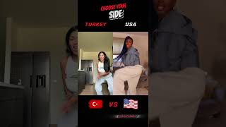 New trend Tyla dance performance remix two dancers challenge the first [upl. by Eziechiele]