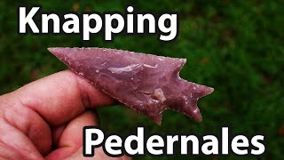 Advanced Knapping Lesson Antler Knapping Pedernales [upl. by Lehte493]