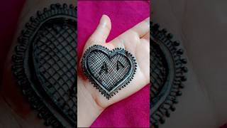 Simple Heart ❤️ Mehndi designHeart Mehndi designEasy Mehndi designMehndi design [upl. by Ceciley]