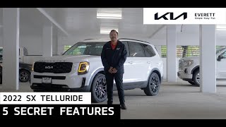 2022 Telluride SX Prestige l 5 SECRET Features [upl. by Emma974]