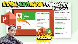 Membuat Presentasi Interaktif Menggunakan Slido dan Powerpoint [upl. by Adnomal]