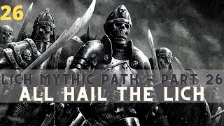 Pathfinder Wrath of the Righteous  Neutral Evil Cruoromancer Lich  Part 26 [upl. by Marina]