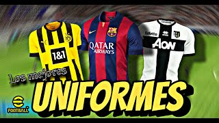 Los mejores UNIFORMES en efootball 2024 ✅️ [upl. by Caputto]