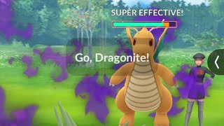 Shadow Tyranitar vs the flying grunt pokemongogaming pokemongo pokemon [upl. by Notlehs]