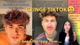 ranking cringe tiktoks that give me secondhand embarrassment😩 [upl. by Antin]