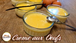 Crème aux Oeufs Maison  Recette Facile et Rapide [upl. by Zaob]