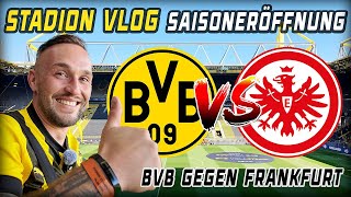 FUßBALL VLOG ⚽️🚩 Dortmund VS Frankfurt KOMM MIT ins STADION [upl. by Valdes]