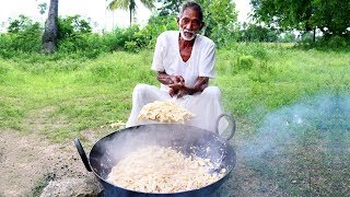 Pasta Recipe  Yummy White Sauce Pasta Recipe by Our Grandpa Cooking For Orphan Kids [upl. by Einiffit]