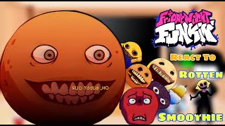 Annoying Orange The Amazing Grace  Fnf React To Rotten Smoothie [upl. by Pass295]