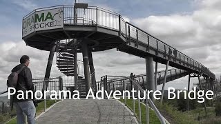 GERMANY Panorama Adventure Bridge Winterberg Sauerland [upl. by Ahsikram]