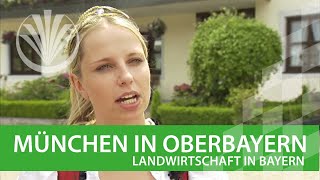 Landwirtschaft in Bayern Landkreis München in Oberbayern [upl. by Ikilisav]