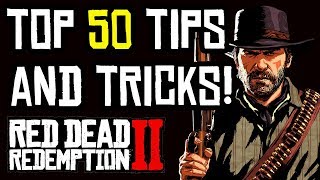 Red Dead Redemption 2  TOP 50 BEST TIPS amp TRICKS [upl. by Ester]