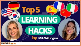 5 Language Learning Tips from the MosaLingua Team [upl. by Allenrad]