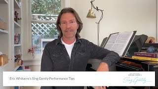 Eric Whitacres Performance Tips for Virtual Choir 6 Sing Gently [upl. by Mihar190]